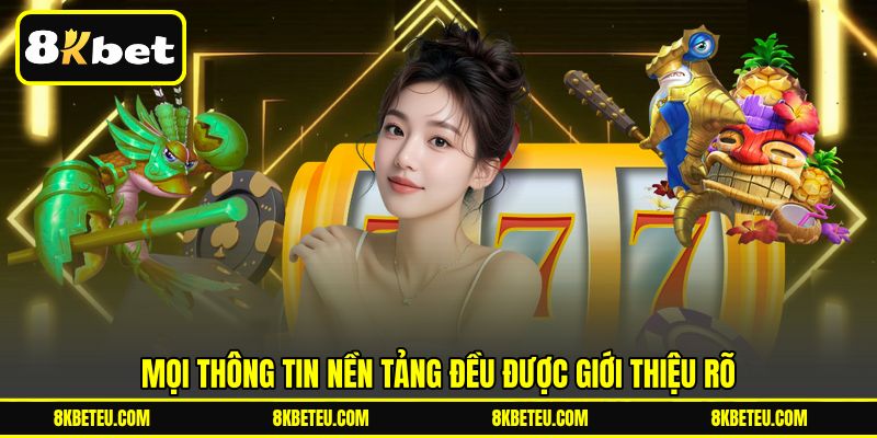 Mọi thông tin nền tảng đều được giới thiệu rõ